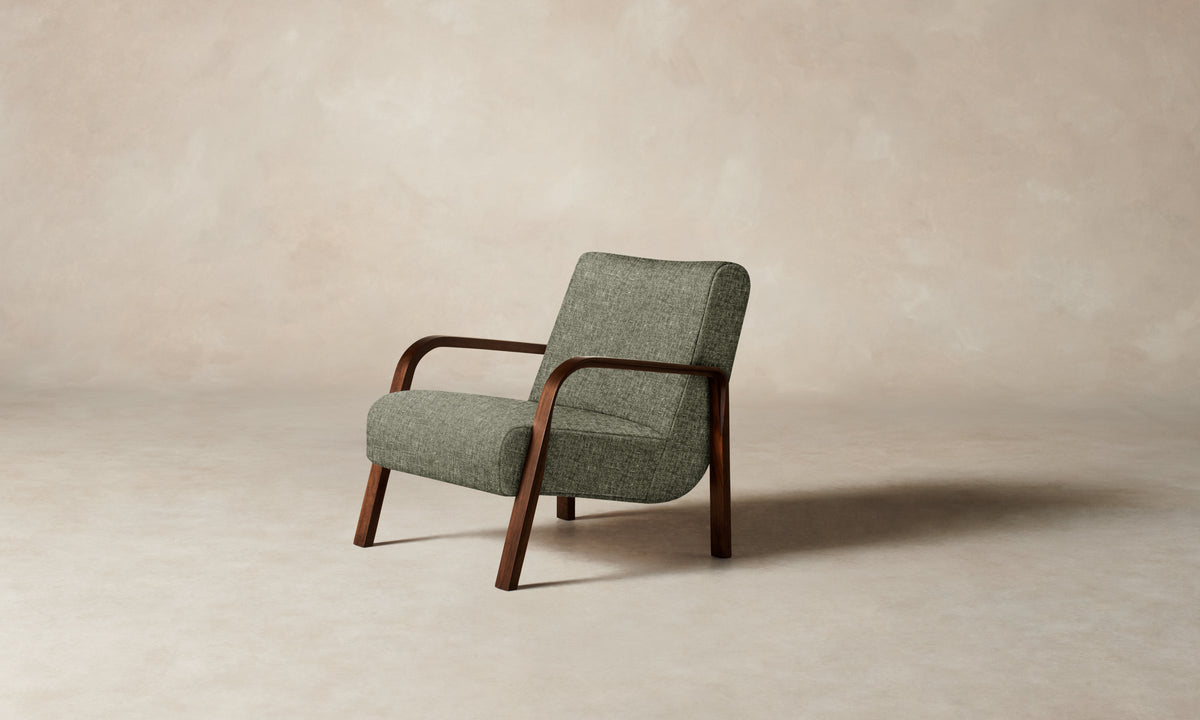 The Felix Chair - Heritage Belgian Linen Thyme