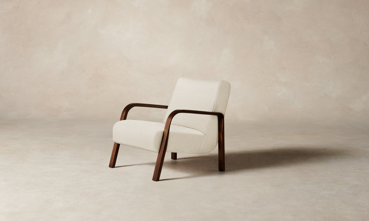 The Felix Chair - Italian Bouclé White
