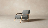 The Felix Chair - Merino Granite