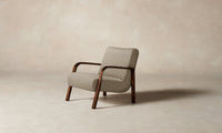 The Felix Chair - Merino Wheat