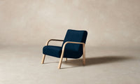 The Felix Chair - Mohair Admiral