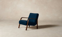 The Felix Chair - Mohair Admiral