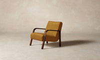 The Felix Chair - Mohair Amber