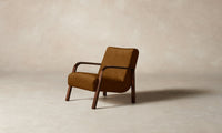 The Felix Chair - Mohair Brown Sugar