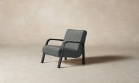 The Felix Chair - Mohair Fog