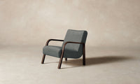 The Felix Chair - Mohair Fog