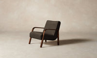 The Felix Chair - Mohair Mink