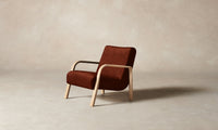 The Felix Chair - Mohair Spice