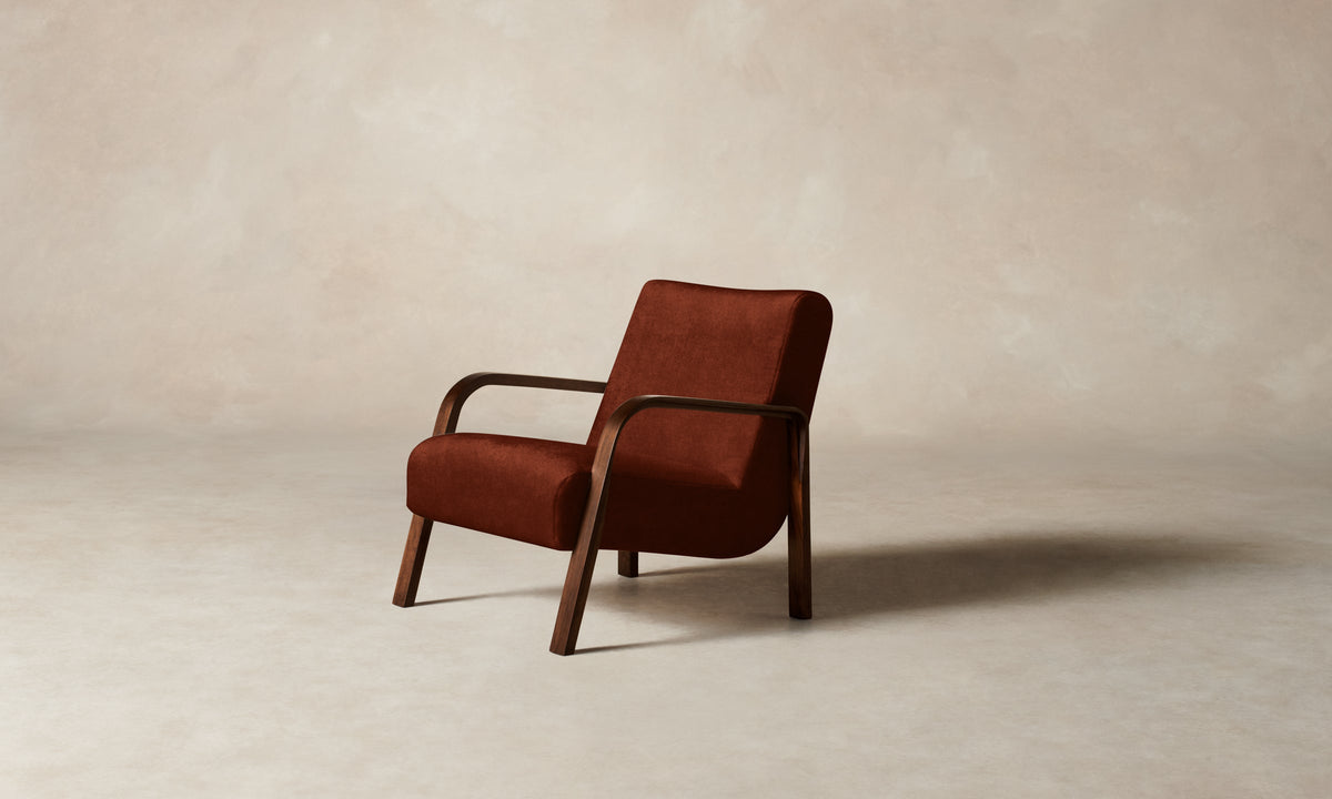 The Felix Chair - Mohair Spice