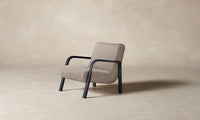 The Felix Chair - Nubuck Leather Fawn