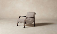 The Felix Chair - Nubuck Leather Fawn