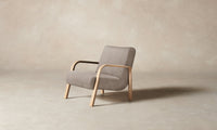 The Felix Chair - Nubuck Leather Fawn