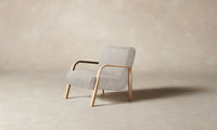 The Felix Chair - Nubuck Leather Sail