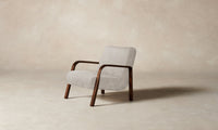 The Felix Chair - Nubuck Leather Sail