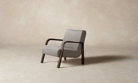 The Felix Chair - Performance Linen Weave Cloud