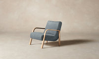 The Felix Chair - Performance Mélange Weave Aegean