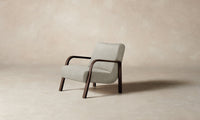 The Felix Chair - Performance Mélange Weave Flint