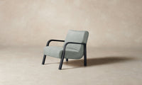 The Felix Chair - Performance Mélange Weave Seaglass