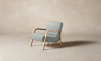 The Felix Chair - Performance Mélange Weave Seaglass