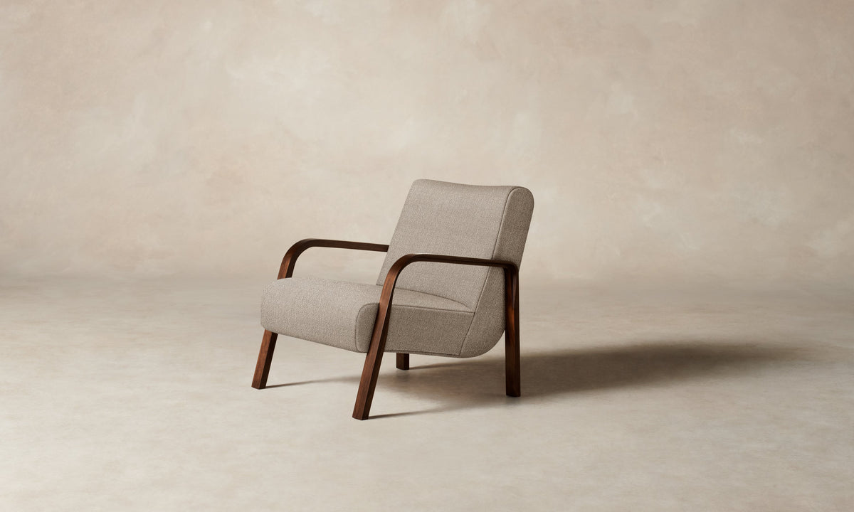 The Felix Chair - Performance Textural Weave Earthen