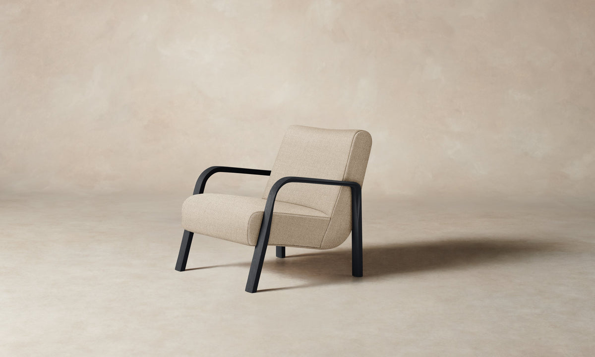 The Felix Chair - Performance Textural Weave Savanna