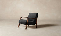 The Felix Chair - Performance Tweed Char