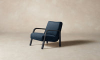 The Felix Chair - Performance Tweed Denim