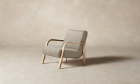 The Felix Chair - Performance Tweed Oatmeal