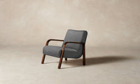 The Felix Chair - Performance Tweed Smoke