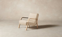 The Felix Chair - Performance Woven Chenille Desert