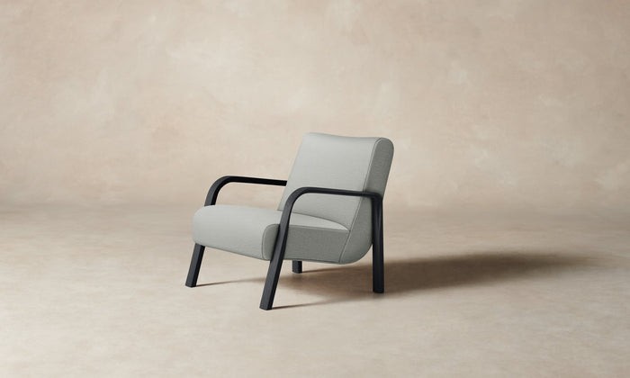 The Felix Chair - Performance Woven Chenille Rain