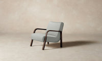 The Felix Chair - Performance Woven Chenille Rain