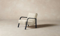 The Felix Chair - Tuscan Leather Bisque