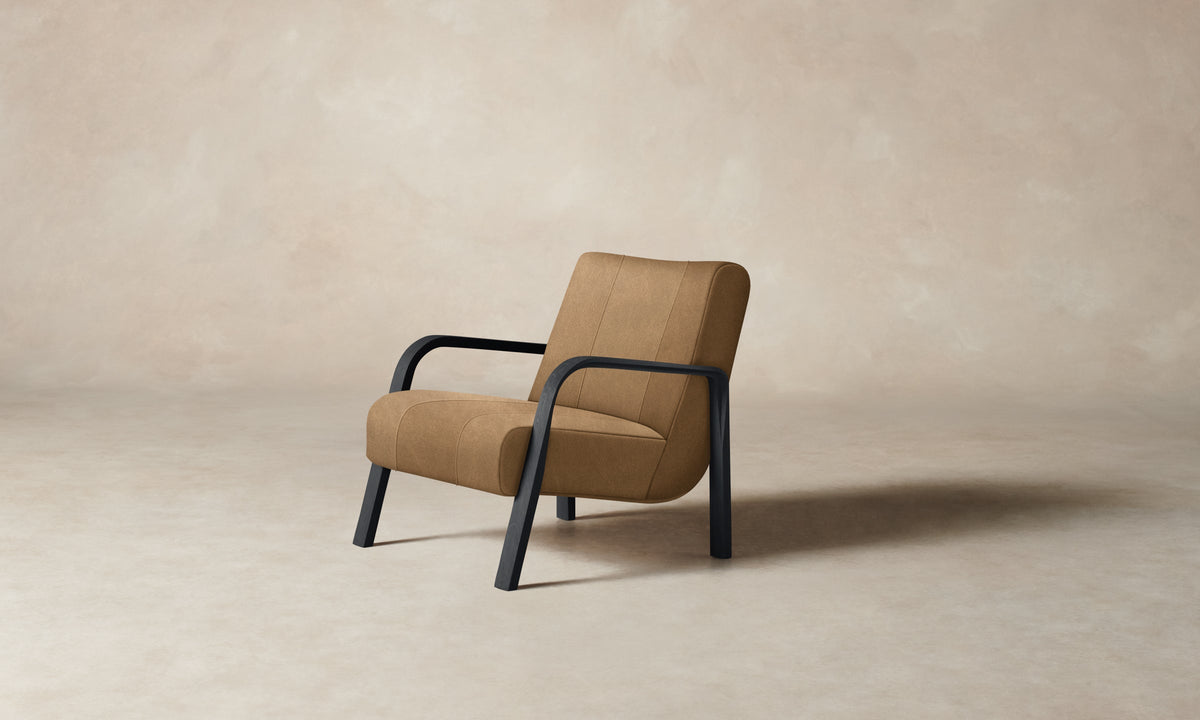 The Felix Chair - Tuscan Leather Camel