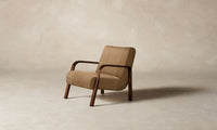 The Felix Chair - Tuscan Leather Camel