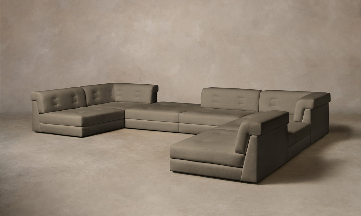 The Forma Modular Sectional - Mohair Fog