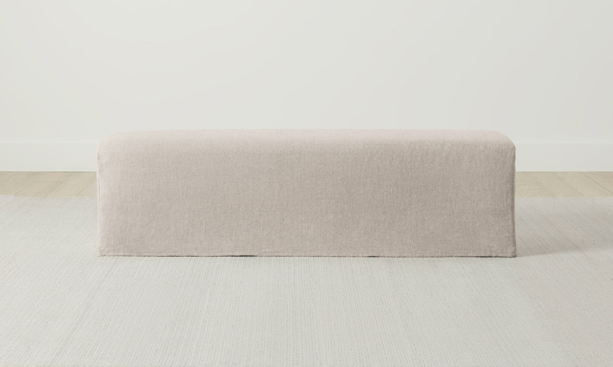 The Franklin Bench - Heritage Belgian Linen Summit