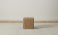 The Franklin Ottoman - Belgian Linen Chai