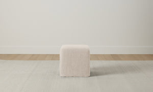 The Franklin Ottoman - Heritage Belgian Linen Summit