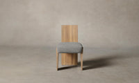 The Garrett Dining Chair - Belgian Linen Agate