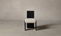 The Garrett Dining Chair - Belgian Linen Alder