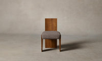 The Garrett Dining Chair - Belgian Linen Carob