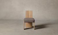 The Garrett Dining Chair - Belgian Linen Carob