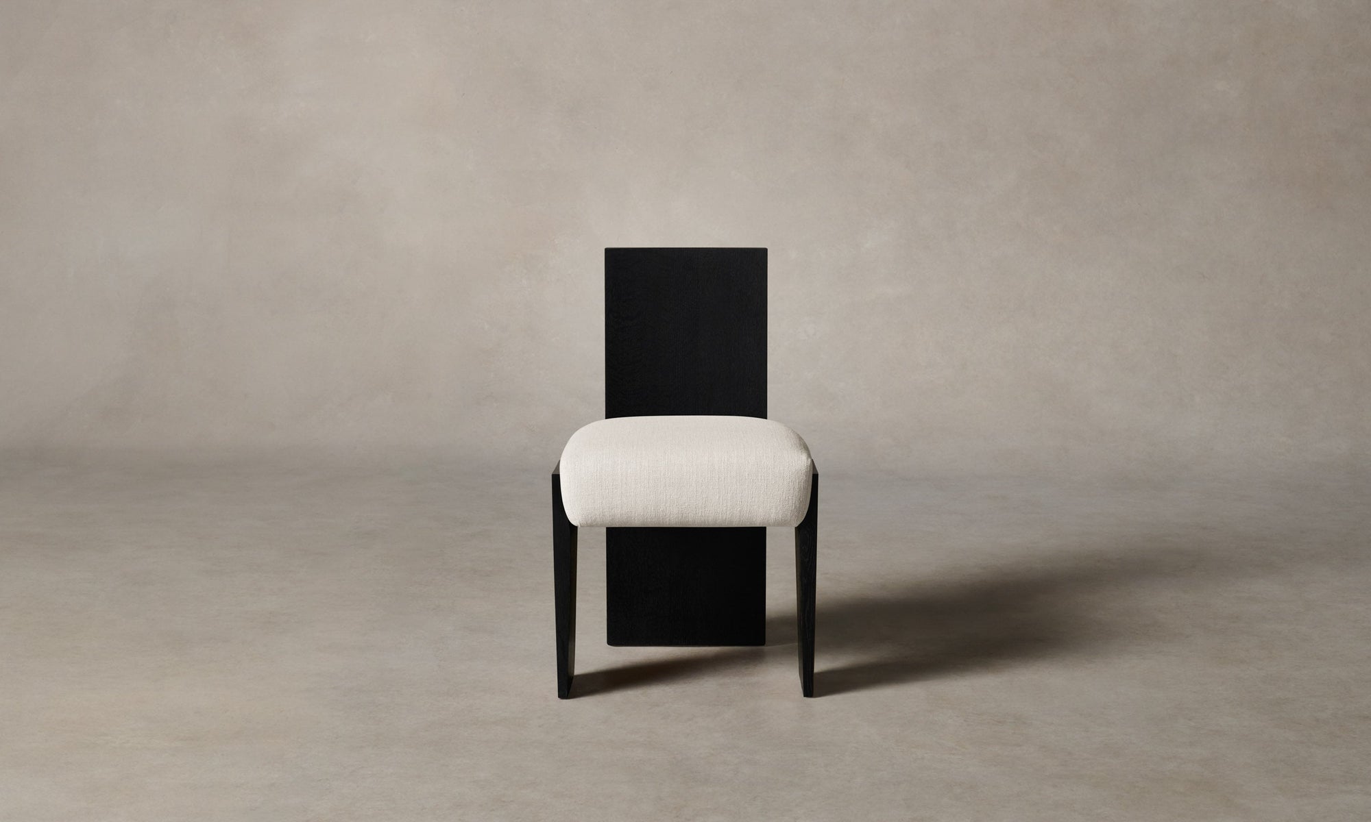 The Garrett Dining Chair - Heritage Belgian Linen Egret