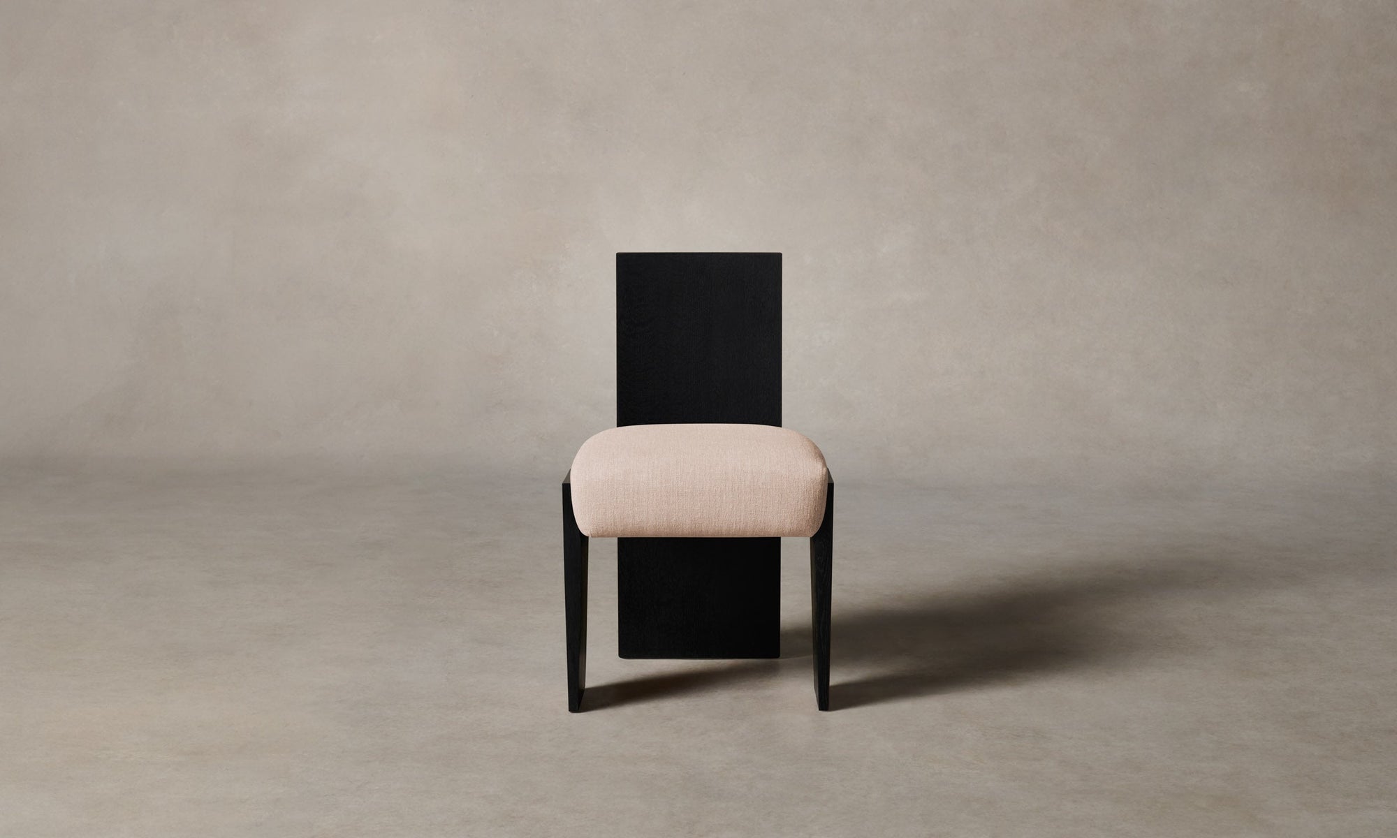 The Garrett Dining Chair - Heritage Belgian Linen Petal