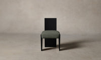 The Garrett Dining Chair - Belgian Linen Thyme