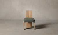 The Garrett Dining Chair - Belgian Linen Thyme