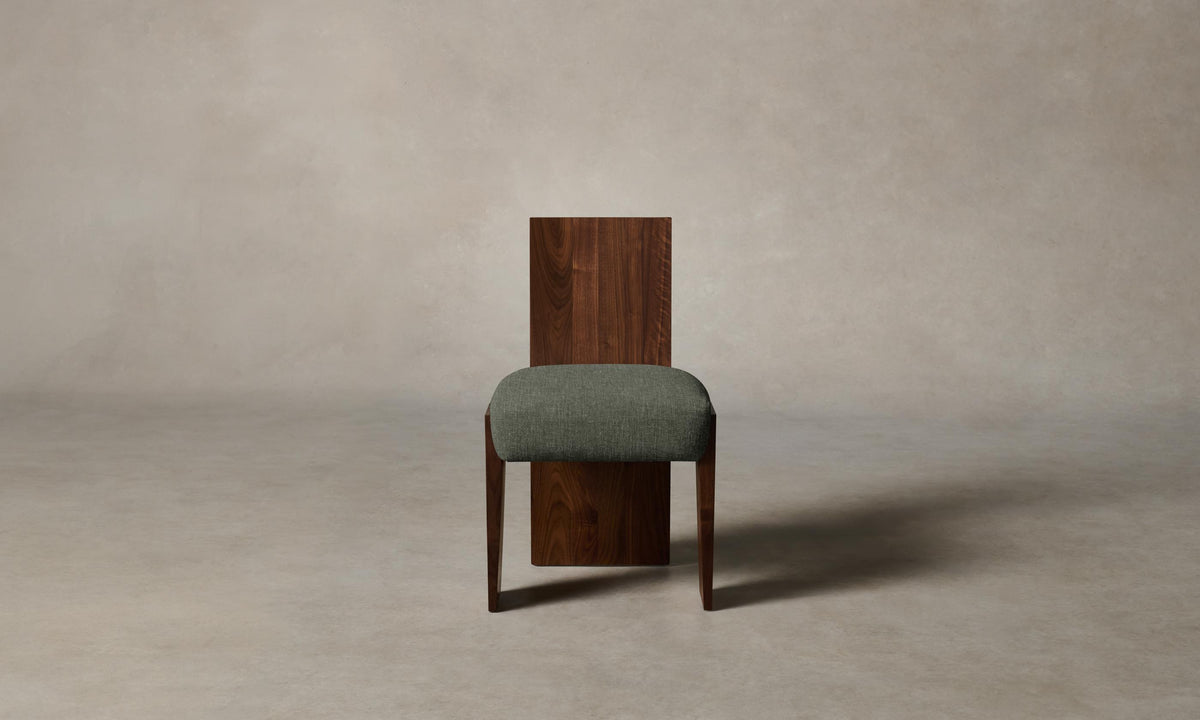 The Garrett Dining Chair - Heritage Belgian Linen Thyme