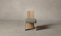 The Garrett Dining Chair - Merino Granite