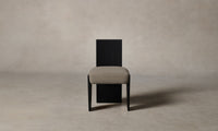 The Garrett Dining Chair - Merino Wheat